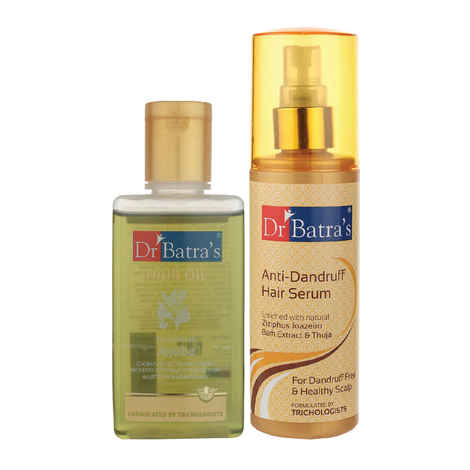 Buy Dr Batra's Anti Dandruff Hair Serum and Hair Oil - 100 ml - Purplle