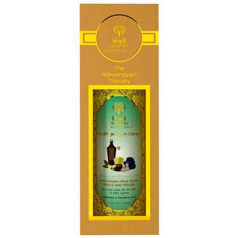 Buy Khadi Essentials Extra Virgin Olive Oil For Hair and Skin with Vitamin E For Reducing Dark Circles, Wrinkles, Stretchmarks, Mineral Free Cold Pressed Oil - Purplle
