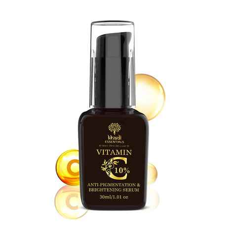 Buy Khadi Essentials Vitamin C 10% Anti -Pigmentation & Brightening Serum, 30ml Oil free - Purplle