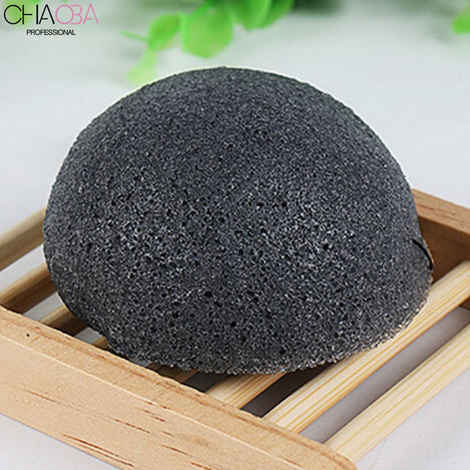Buy Chaoba Professional Konjac sponge cleanse facial puff exfoliator for all skin types (Assorted Colors) 1 Pc - Purplle