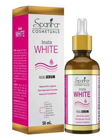 Buy Spantra Insta White Facial Serum, Suitables for every skin types including dry, sensitive and oily, 50 ml - Purplle