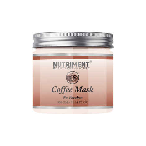 Buy Nutriment Coffee Mask for Hydrating Skin, Removing Oil and Improves Pores, Paraben Free 300gram, Suitable for all Skin Types - Purplle