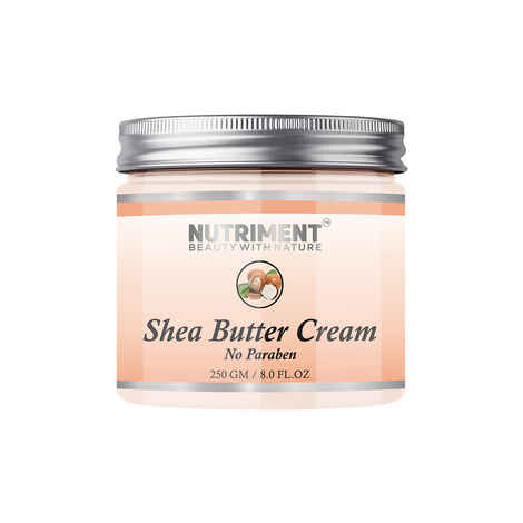 Buy Nutriment Sheabutter Cream for Moisturizing Glowing Skin, Paraban and Sulphate Free 250gram Suitable for all skin types - Purplle