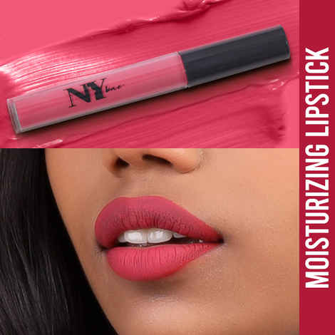 Buy NY Bae Moisturizing Liquid Lipstick - Free Wheeling Around Manhattan 24 (2.7 ml) | Purple | With Vitamin E | Rich Colour | Lasts 12+ Hours | Vegan - Purplle