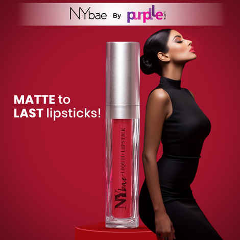Buy NY Bae Confessions Liquid Lipstick | Lip & Cheek Tint | Red Lipstick | Matte Finish | Long Lasting - All I Want For Love 4 (4.5 ml) - Purplle