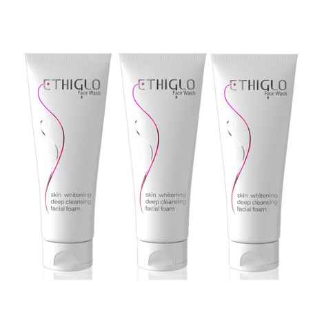 Ethiglo Skin Whitening Face Wash 200Ml : Pack Of 3