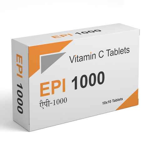Epi 1000 - Vitamin C - Tablets For Skin Lightening Rejuvenation And Anti-Aging