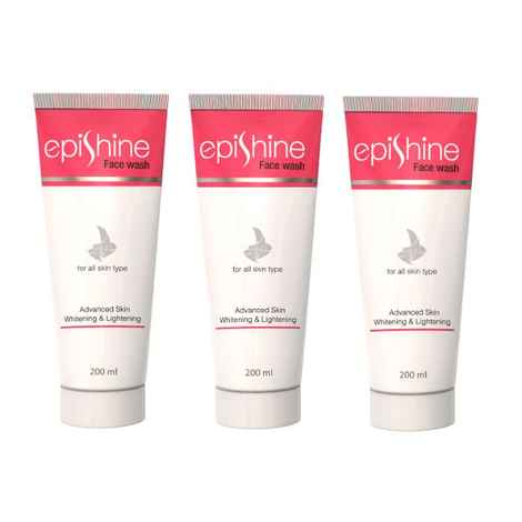 Buy Epishine Face Wash (200Ml): Pack Of 3 - Purplle