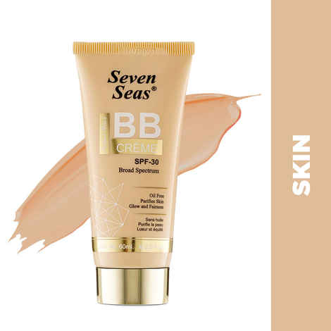 Buy Seven Seas BB Cream Broad Spectrum Foundation SPF-30 , 60ML (Skin) - Purplle
