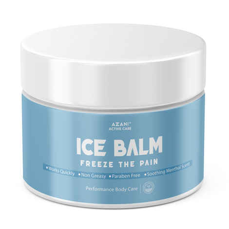 Buy Azani Active Care Ice Balm Instant Pain Relief Cream for Men & Women (50 gm) - Purplle