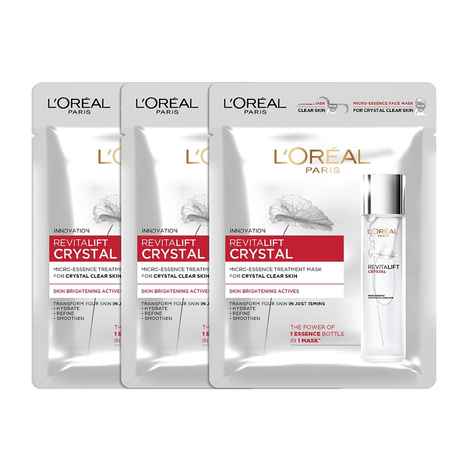 Buy L'Oreal Paris HA serum 15ml + 1 HA sheet mask - Purplle