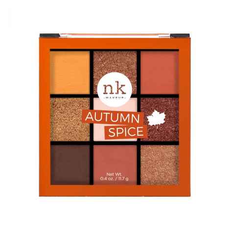 Buy Nicka K Nine Color Eyeshadow Palette - Autumn Spice (11.7 g) - Purplle
