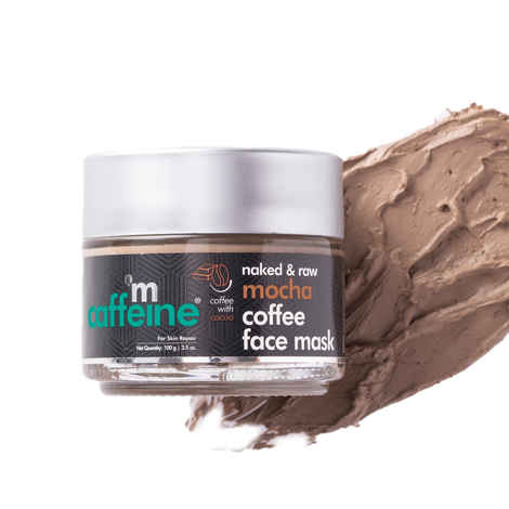 Buy mCaffeine Skin Repair Mocha Coffee Face Mask for Glowing Skin | Clay Mask for Face - Fights Damage, Tones Skin & Controls Sebum | Paraben & Mineral Oil Free Mask for All Skin Types (100gm) - Purplle