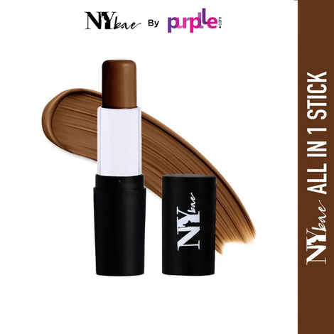 Buy NY Bae Foundation Concealer Contour Color Corrector Stick Roaming in Roosevelt - Toast 7 - Purplle