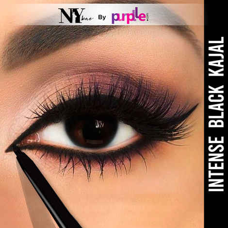 Buy NY Bae The Big Apple Of My Eyes Kohl Kajal - Black (0.25g) | Eyeliner | Waterproof | Smudgeproof | Kajal Pencil | Jet Black | Smokey Eye | Eye Makeup | Eyeshadow - Purplle