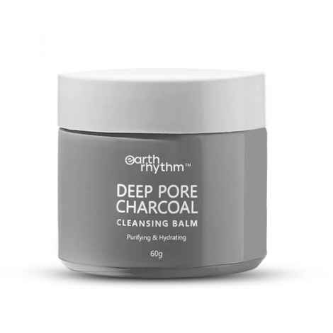 Buy Earth Rhythm Deep Pore Charcoal Cleansing Balm| Purifying & Hydrating | for All Skin Types | Women - 60 G - Purplle