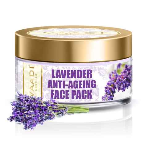 Buy Vaadi Herbals Lavender Anti-Ageing Face Pack (70 gm) - Purplle