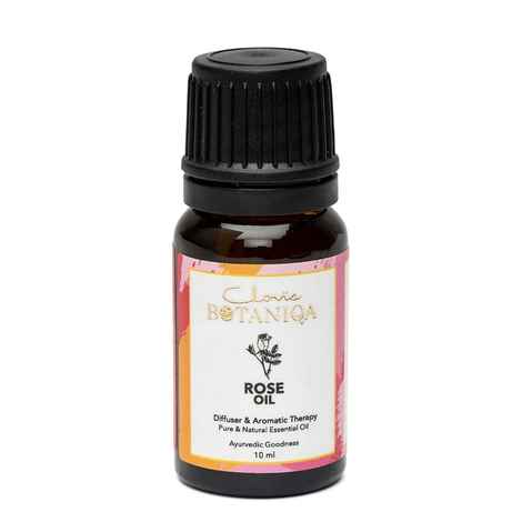 Buy Clovia Botaniqa Rose Essential Oil 100% Natural & Ayurvedic for Glowing Skin, Soft Hair - 10ml - Purplle