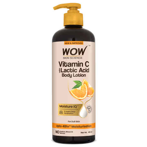 Buy WOW Skin Science Vitamin C Body Lotion For Medium Hydration - Dull & Dry Skin - 400 ml - Purplle
