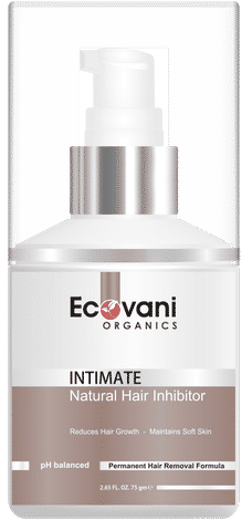 Buy ECOVANI Intimate Hair Inhibitor| Permanent Hair Removal Formula| pH Balanced| Organic Hair Retarder For Men and Women - 75gm - Purplle