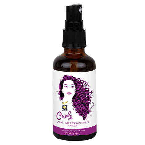 Buy Anveya Curls Hair Mist For Curly Hair, Curl-Defining Anti-Frizz, 100ml - Purplle