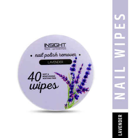 Buy Nail Polish Remover Wipes_Lavender (40 Wipes) - Purplle