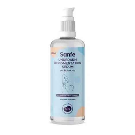 Buy Sanfe Underarm Lightening & Depigmentation Serum for Women - 100ml with Sea Grape and Green SeaWeed Extracts | Treats Hyperpigmentation & Dark Spots | Natural Underarm Brightening - Purplle