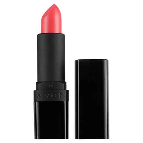 Buy Avon True Color Perfectly Matte Lipstick 4g - Vibrant Melon - Purplle