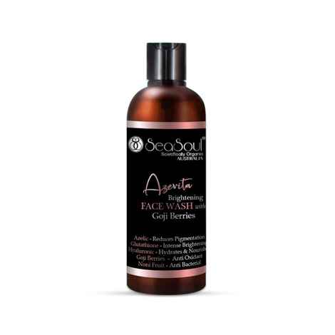 Seasoul Azevita Face Wash Brightening Facial Skin for Cleansing, Makeup & Excess Oil Removal