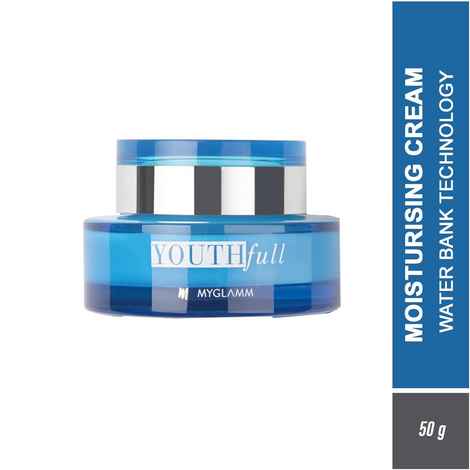 Buy MyGlamm YOUTHfull- Hydrating Moisturising Cream With Water Bank Technology -50gm - Purplle