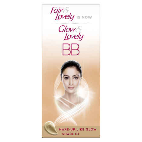 Buy Glow & Lovely BB Cream Make up + Multivitamin Cream Shade 01 9g - Purplle