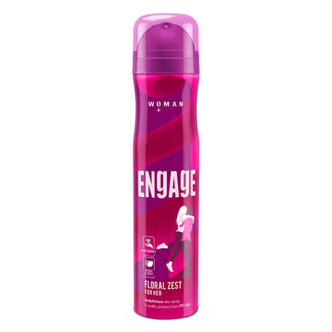Buy Engage Floral Zest Deodorant for Women, Citrus and Floral, Skin Friendly, 150ml - Purplle