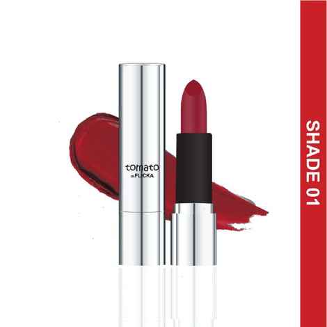 Buy Flicka Tomato By Flicka Lipstick- 01 (4Gms) - Purplle