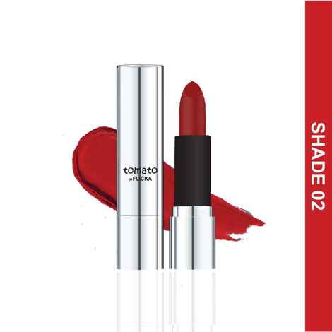 Flicka Tomato By Flicka Lipstick- 02 (4Gms)