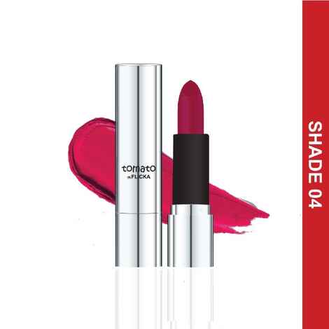 Buy Flicka Tomato By Flicka Lipstick- 04 (4Gms) - Purplle