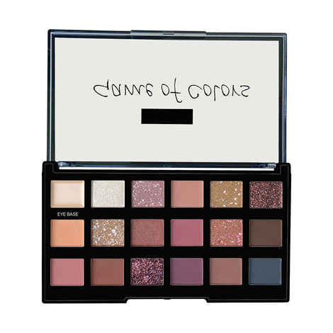 Buy Flicka Game Of Colors Eyeshadow Palette- 03 On First Thought (18Gms) - Purplle