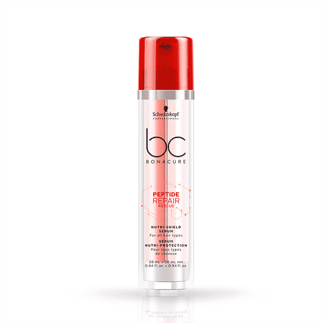 Buy Schwarzkopf Professional Bonacure Peptide Repair Rescue Nutrishield Double Serum 28+28 ml - Purplle