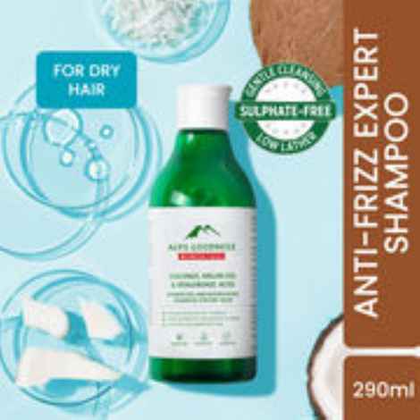 Buy Alps Goodness Coconut, Argan Oil & Hyaluronic Acid Hydrating & Nourishing Shampoo for Dry Hair (290 ml) | Sulphate Free, Silicone Free, Paraben Free | Gentle & Mild Cleansing Shampoo| Vegan | Suitable for Dry & Frizzy Hair (290 ml) - Purplle
