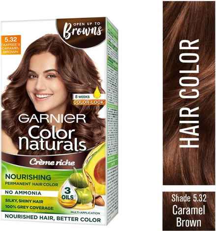 Garnier Color Naturals Mini Creme Hair Color - 5.32 Tapsee's Caramel Brown