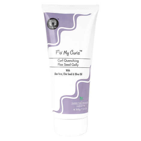 Buy Fix My Curls Curl Quenching Flax Seed Gelly For Curly And Wavy Hair, 200GM - Purplle