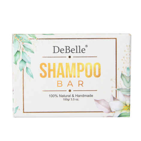 Buy DeBelle Natural & Handmade Shampoo Bar(100 g) - Purplle