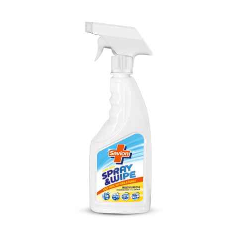 Buy Savlon Spray & Wipe Multipurpose Disinfectant Cleaner, 500ml - Purplle