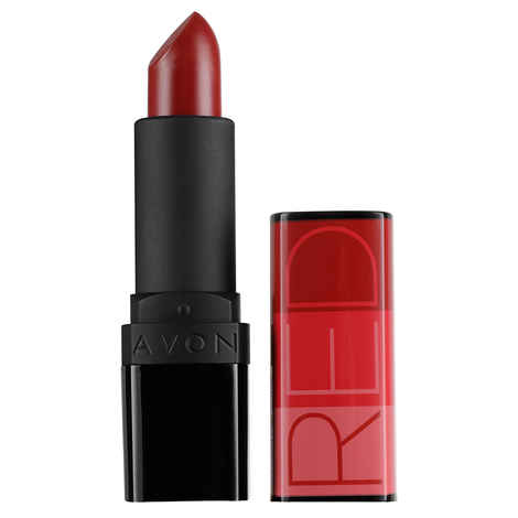 Buy Avon True Color Perfectly Matte Lipstick - Rose Red - Purplle