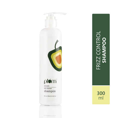 Buy Plum Avocado Soft Cleanse Sulphate-Free Shampoo for Frizz-Free & Smooth HairA 300ml - Purplle