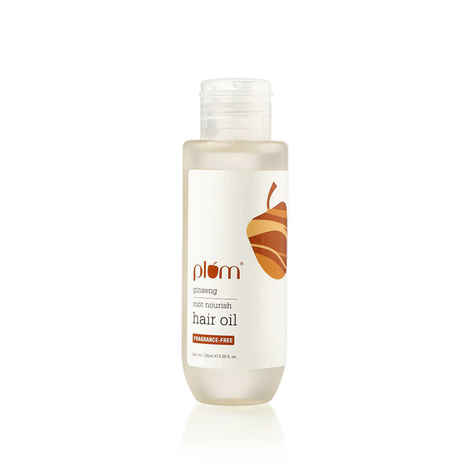 Buy Plum Ginseng Root Nourish Pre-Shampoo Hair Oil to Promote Hair Growth & Control Hair Fall - Purplle