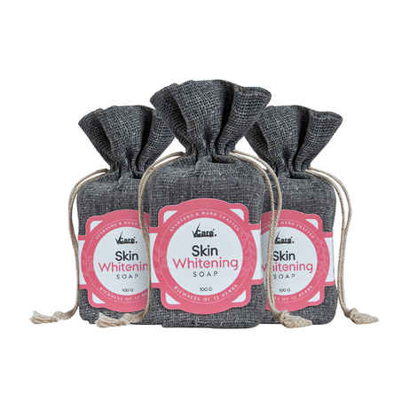 Buy VCare Skin Whitening Soap, 100 gm, (Pack of 3) - Purplle