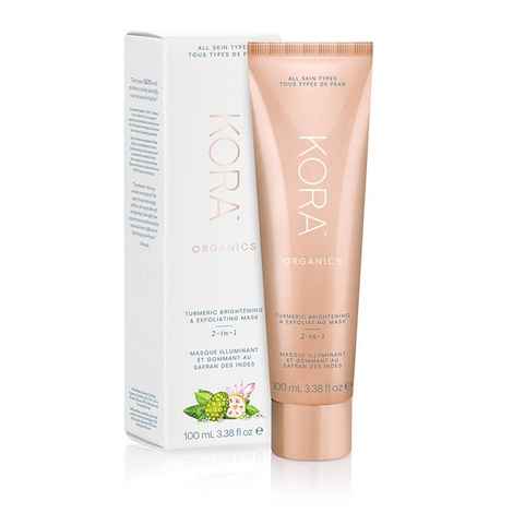 Buy Kora Organics Turmeric Brightening & Exfoliating Mask, 2-IN-1 (100 ml) - Purplle