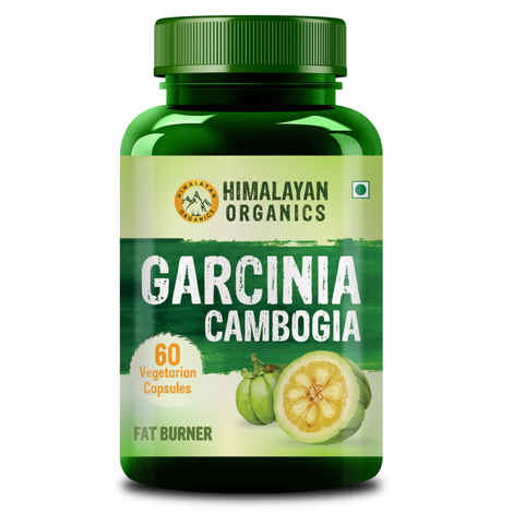 Himalayan Organics Garcinia Cambogia Supplement for Weight Management - 60 Veg Capsules
