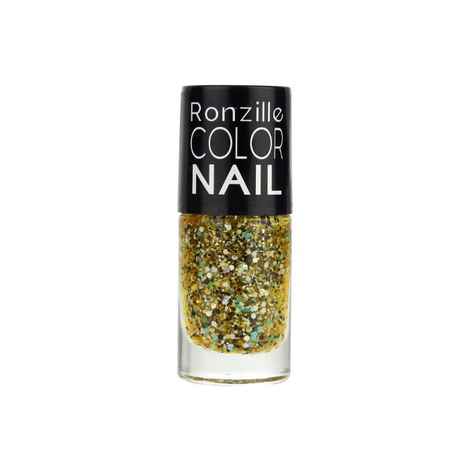 Buy Ronzille Exclusive Glitter Nail Polish Slime Time (361) - Purplle