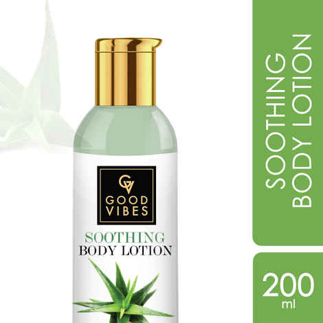 Buy Good Vibes Soothing Body Lotion -Aloe Vera (200 ml) - Purplle